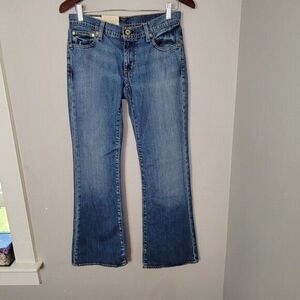 Polo Jeans Co Womens Whitney Slim Fit Bootcut Jeans Size 6